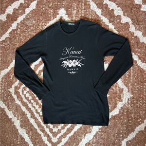 Vintage Kauai cozy waffle knit